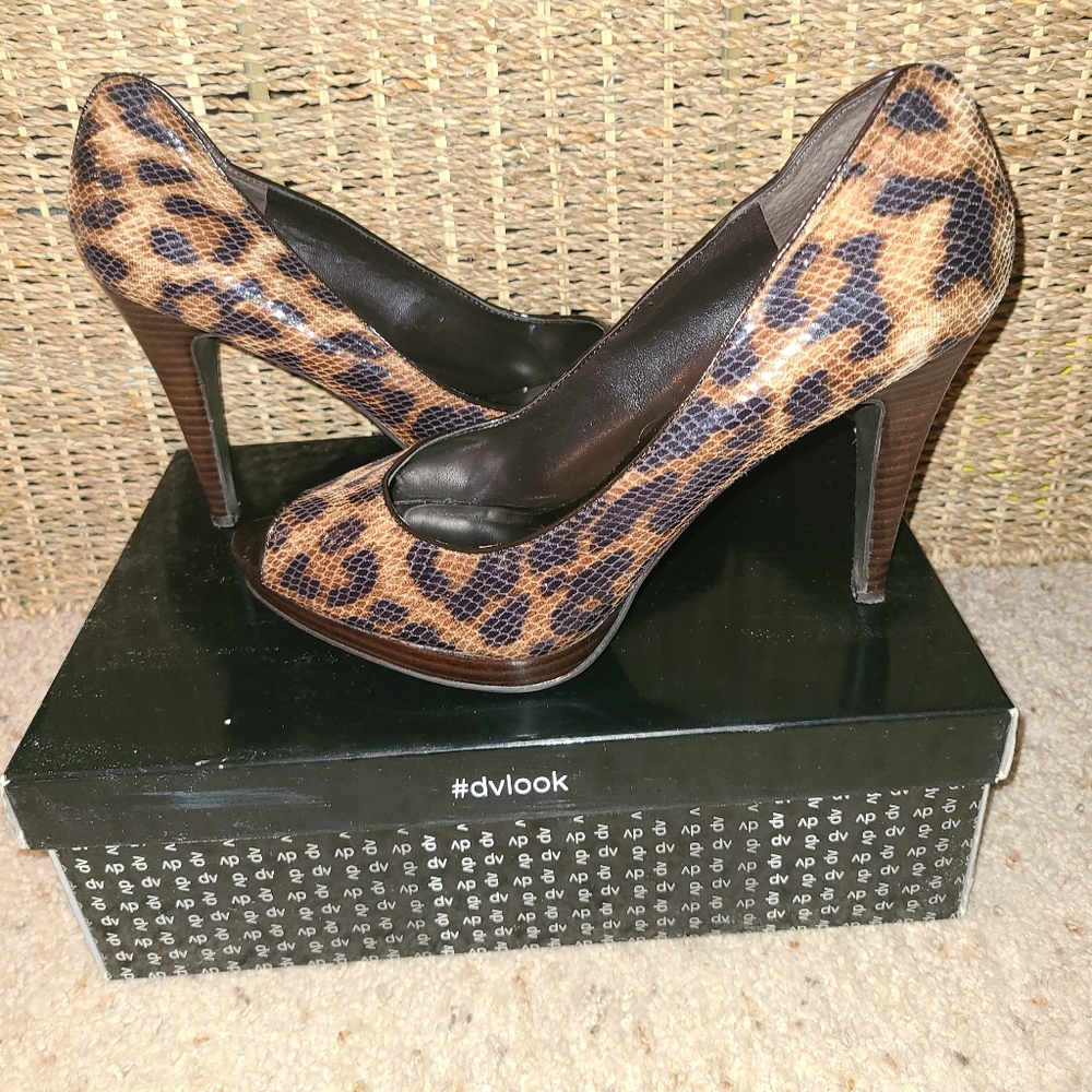 Nine West Peep Toe Heels